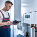 chaudiere-panneau-commande-technicien-flou