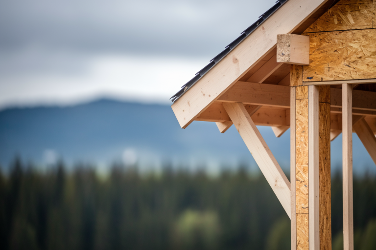 maison-bois-poutres-exposees-foret