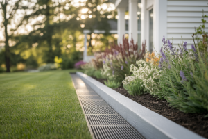 maison-exterieure-drainage-jardin-fleuri