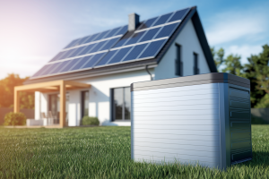 maison-moderne-panneaux-solaires-batterie-solaire