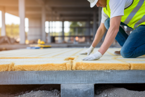 ouvrier-isolation-dalle-beton-chantier