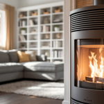 poele-granules-moderne-flamme-salon