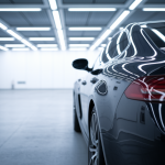 voiture-elegante-garage-spacieux-vue-laterale