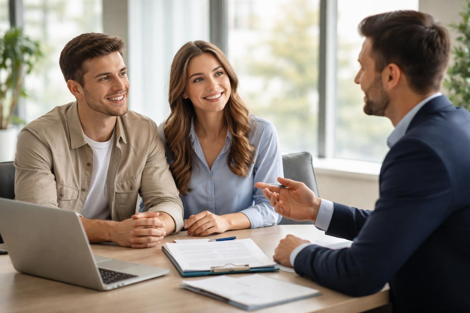 couple-conseiller-bureau-moderne-documents