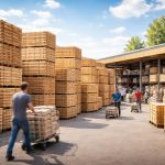 entrepot-palettes-bois-clients-chariots