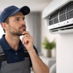 technicien-unite-ventilation-interieur-moderne