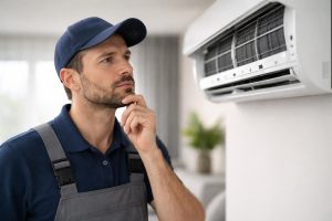 technicien-unite-ventilation-interieur-moderne