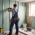 ouvrier-salopette-cloison-outils-construction
