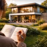 personne-maison-moderne-carnet-notes
