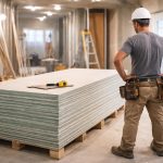 chantier-renovation-plaques-platre-ouvrier