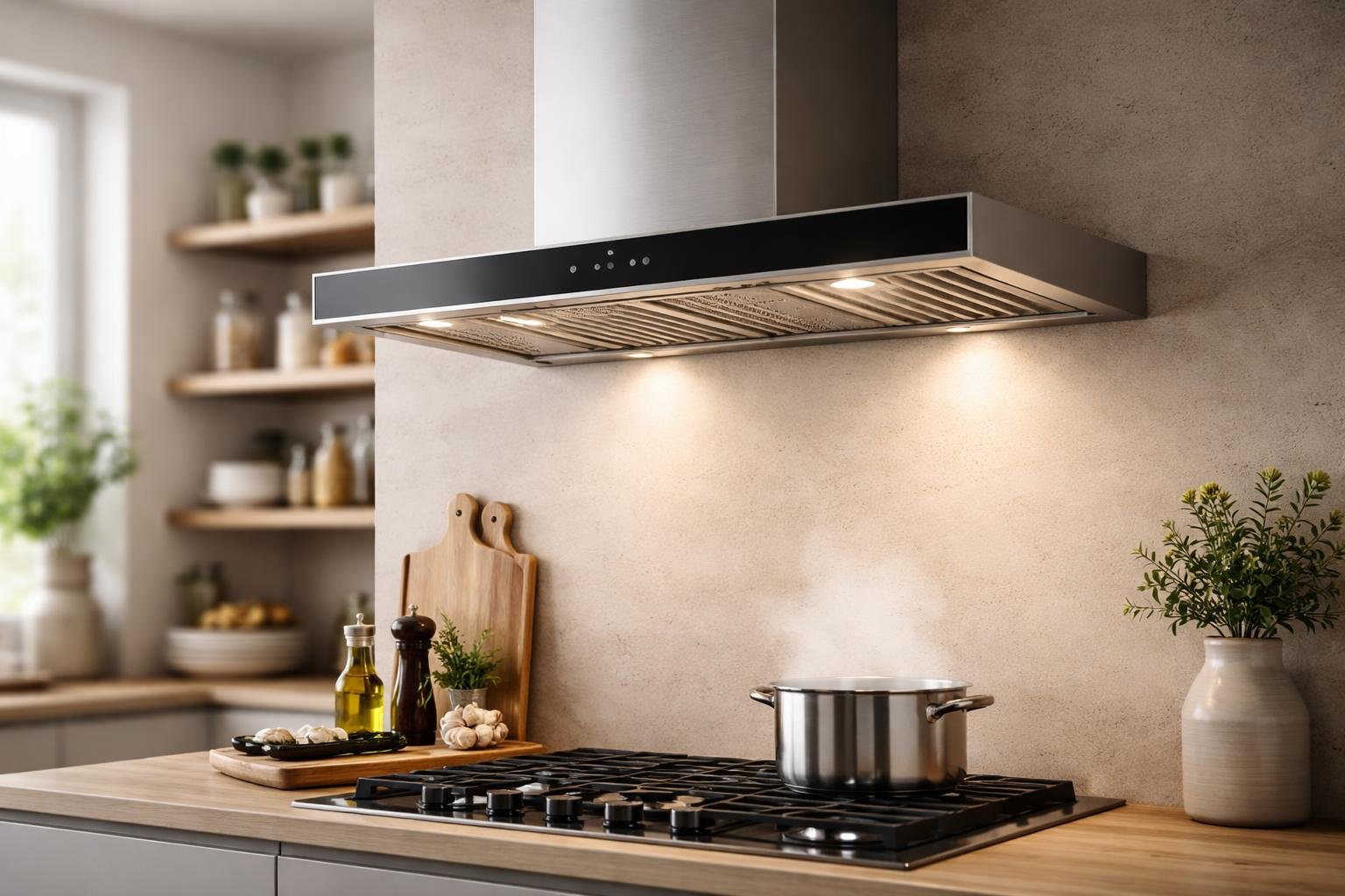 cuisine-moderne-hotte-etageres-flou