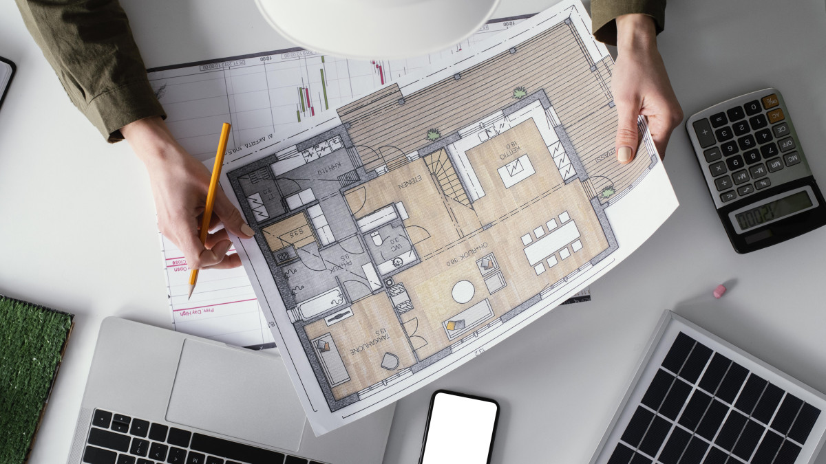 plan de maison étude